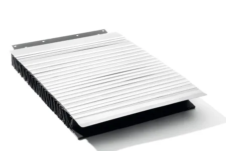 Soufflets à feuilles en acier inoxydable